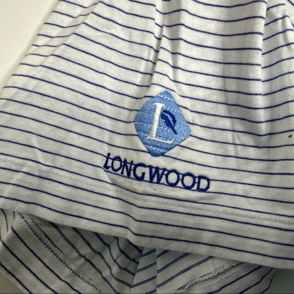 RALPH Lauren Striped Polo Golf Shirt. Size XL. Blue And White. - Picture 3 of 4